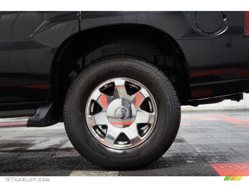 2003 Escalade AWD - Sable Black / Pewter photo #60