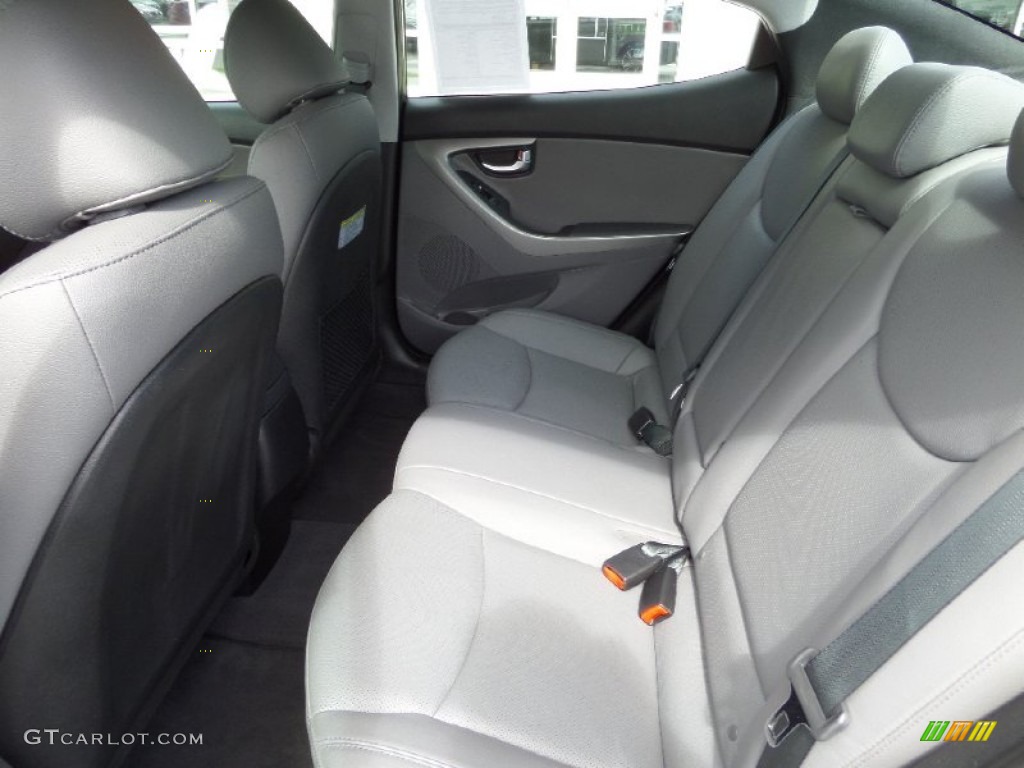 2014 Elantra Limited Sedan - Gray / Gray photo #12