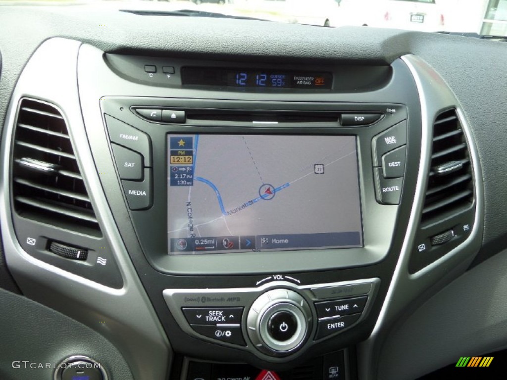 2014 Elantra Limited Sedan - Gray / Gray photo #17