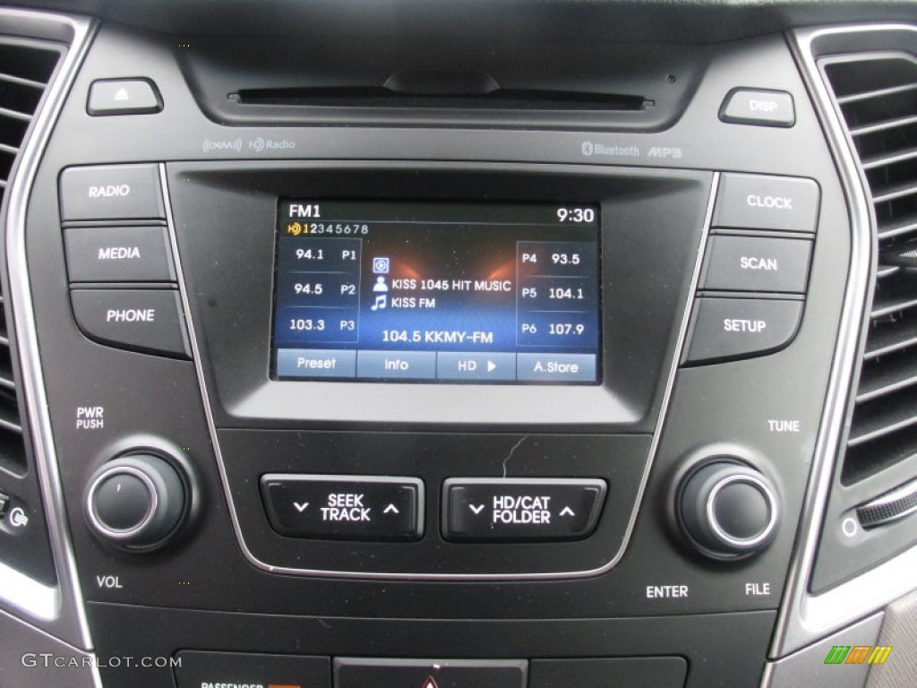 2014 Hyundai Santa Fe GLS Audio System Photo #102099075