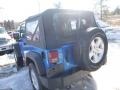 2015 Hydro Blue Pearl Jeep Wrangler Sport 4x4  photo #3