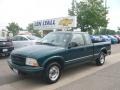 Emerald Green Metallic 1998 GMC Sonoma SLS Extended Cab