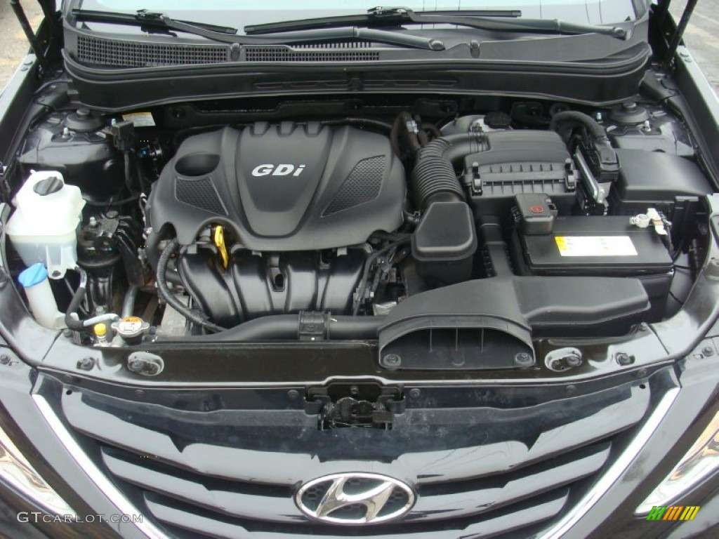 2013 Hyundai Sonata GLS 2.4 Liter DOHC 16-Valve D-CVVT 4 Cylinder Engine Photo #102099621