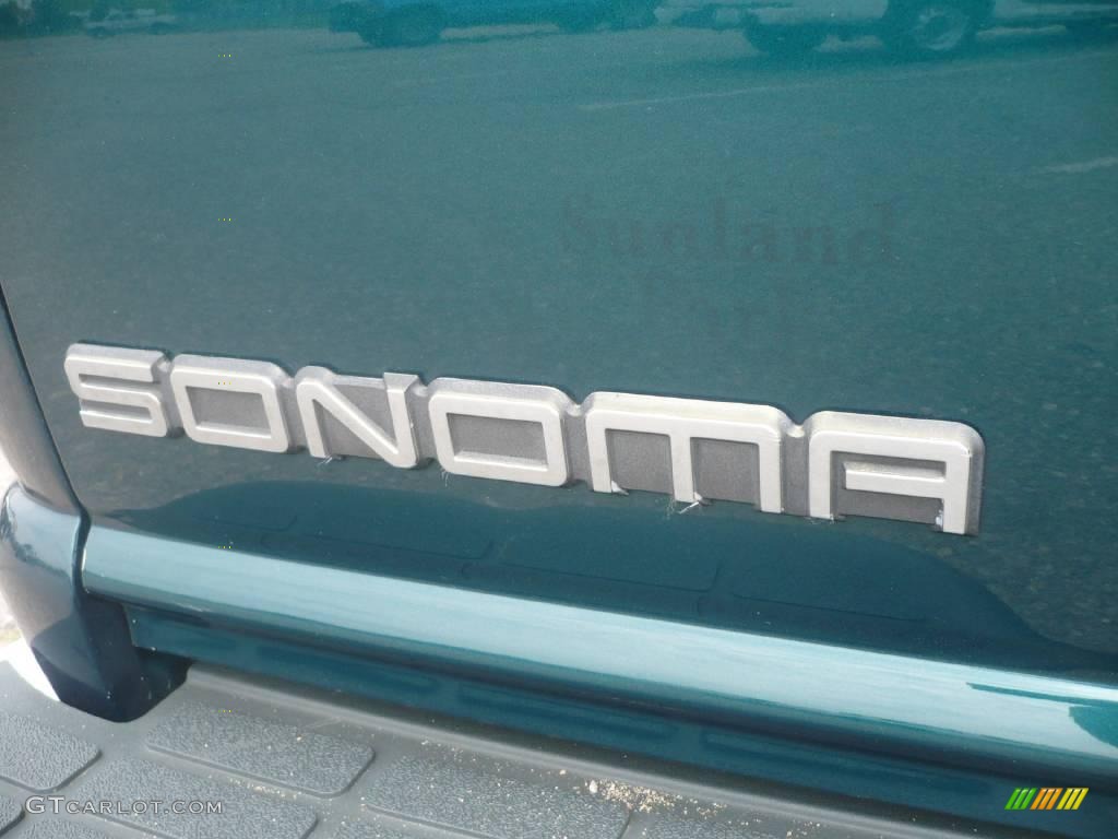 1998 Sonoma SLS Extended Cab - Emerald Green Metallic / Pewter photo #10