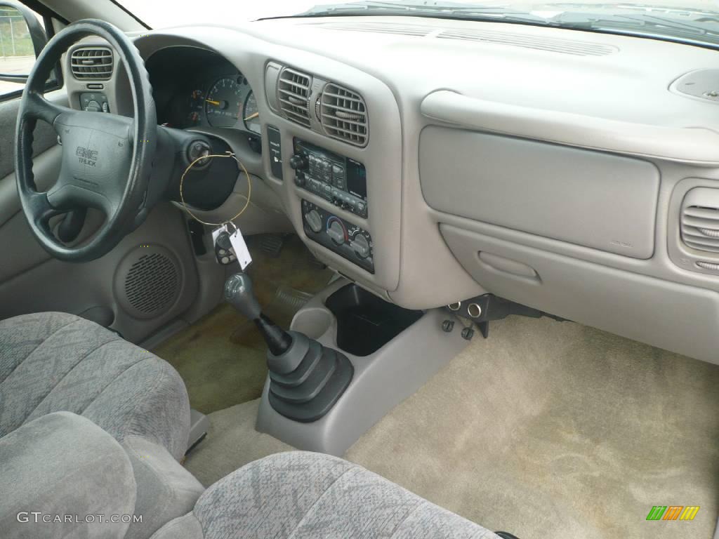 1998 Sonoma SLS Extended Cab - Emerald Green Metallic / Pewter photo #14