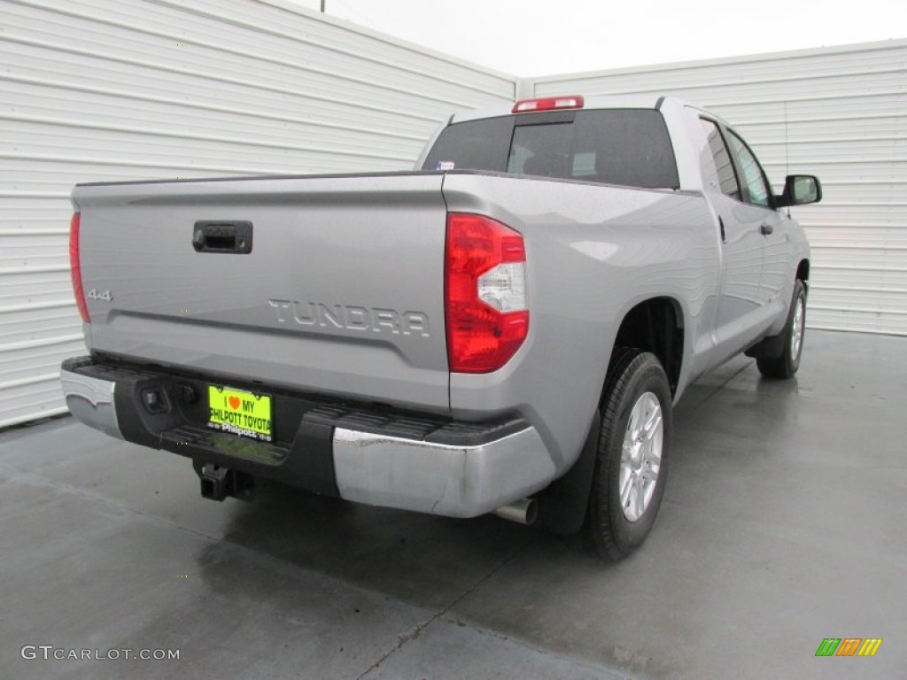 2015 Tundra SR5 Double Cab 4x4 - Silver Sky Metallic / Graphite photo #4