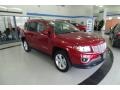 2015 Deep Cherry Red Crystal Pearl Jeep Compass Latitude  photo #7