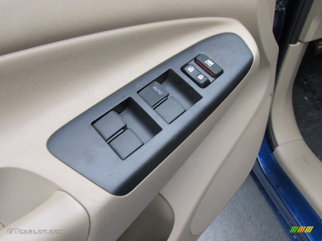 2015 Tacoma V6 PreRunner Double Cab - Blue Ribbon Metallic / Sand Beige photo #20