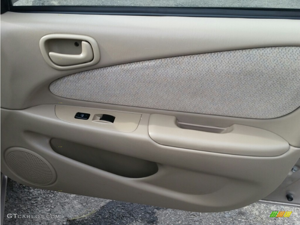 2001 Corolla LE - Sandrift Beige Metallic / Light Charcoal photo #9