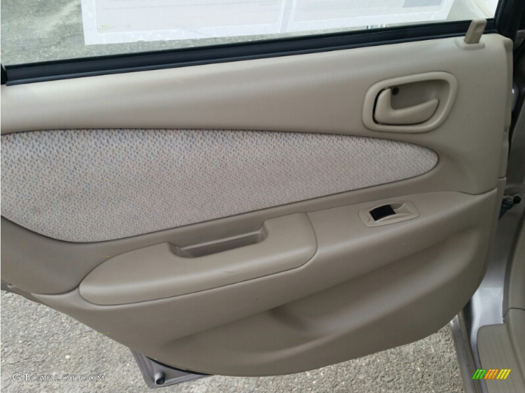 2001 Corolla LE - Sandrift Beige Metallic / Light Charcoal photo #19
