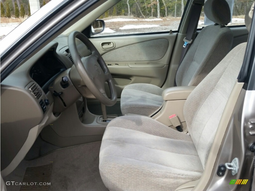 2001 Corolla LE - Sandrift Beige Metallic / Light Charcoal photo #24