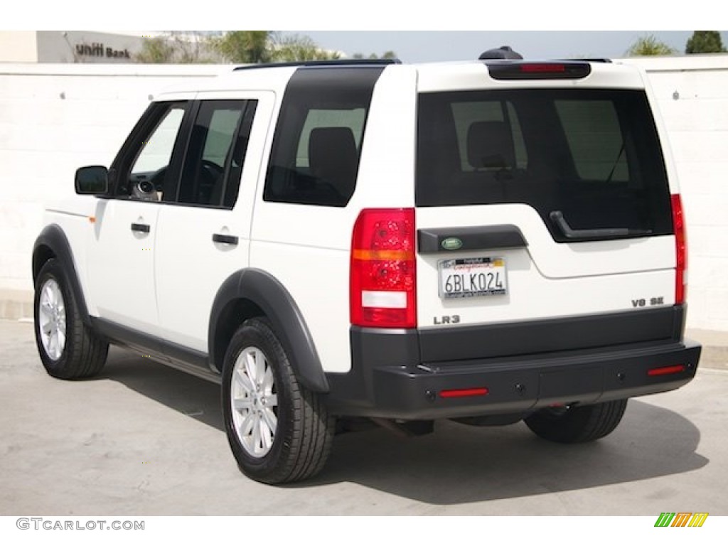 2007 LR3 V8 SE - Chawton White / Alpaca Beige photo #2