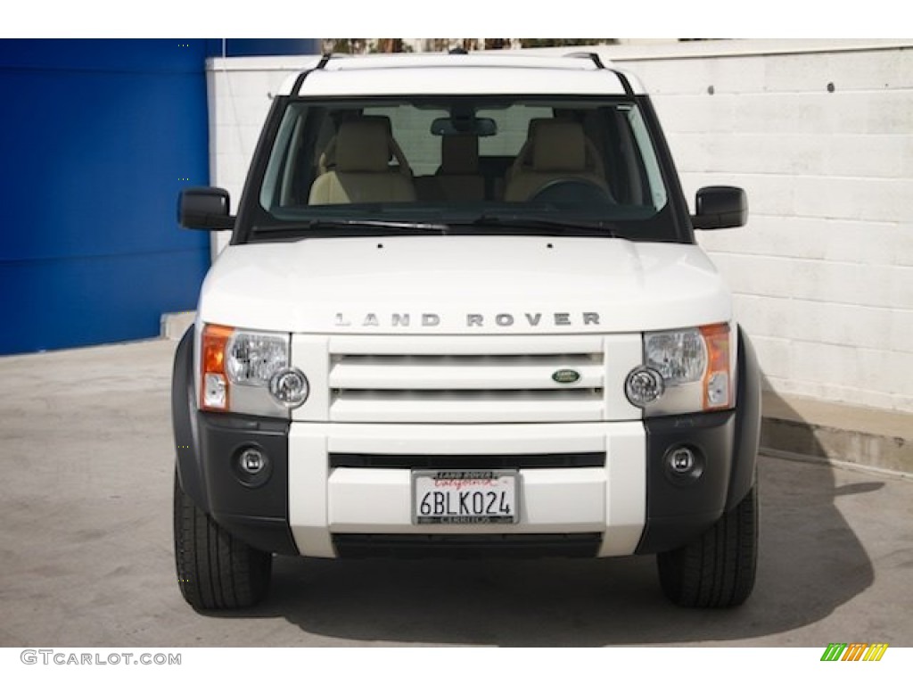 2007 LR3 V8 SE - Chawton White / Alpaca Beige photo #7