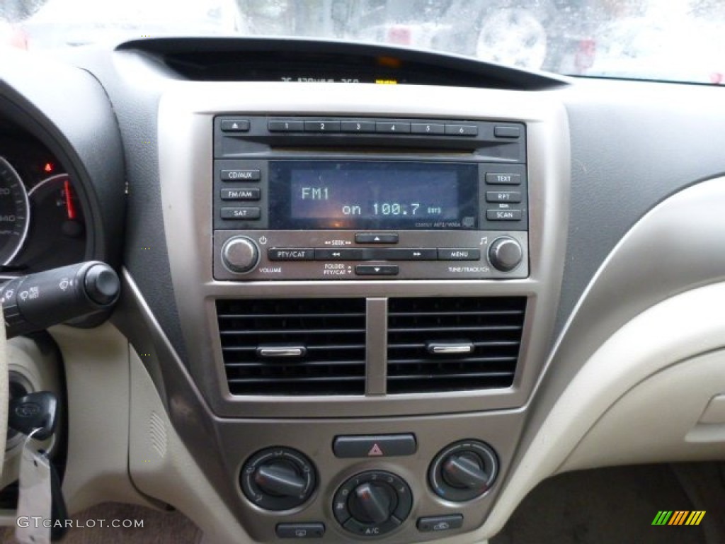 2008 Impreza 2.5i Sedan - Lightning Red / Ivory photo #4
