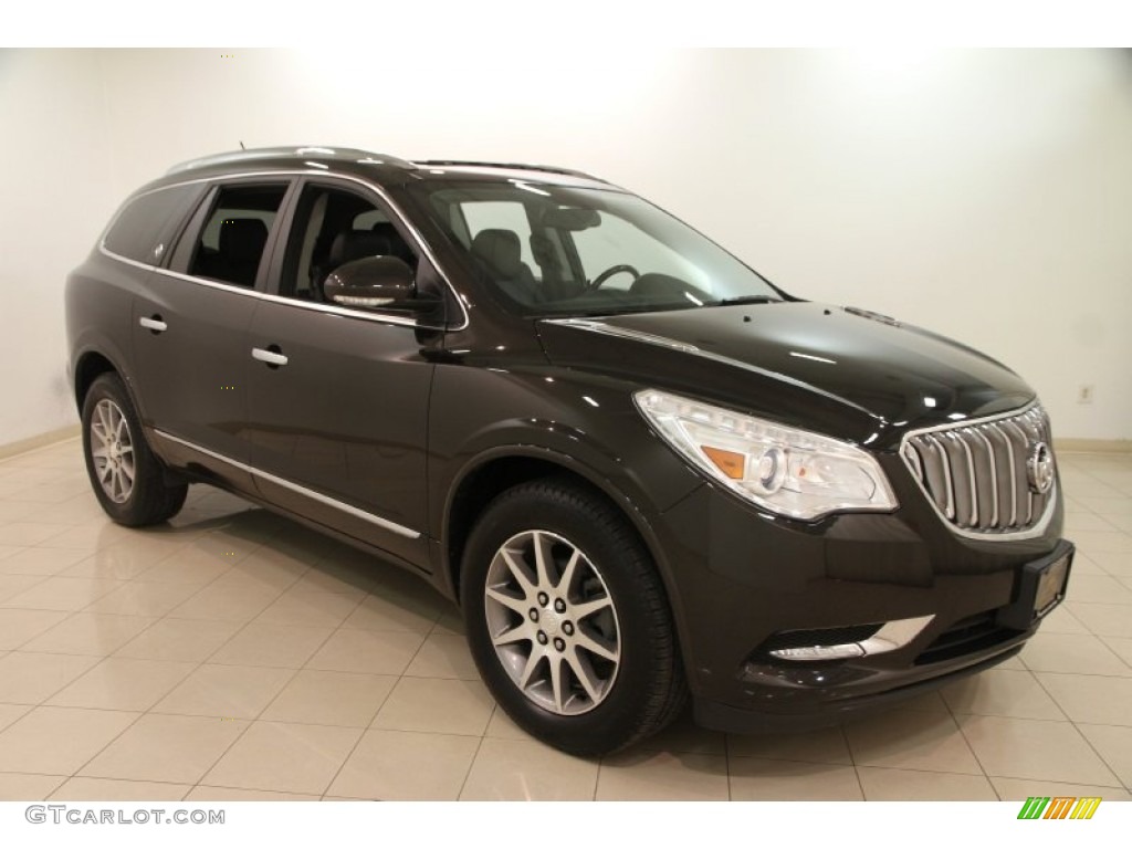 2013 Enclave Leather AWD - Mocha Bronze Metallic / Ebony Leather photo #1