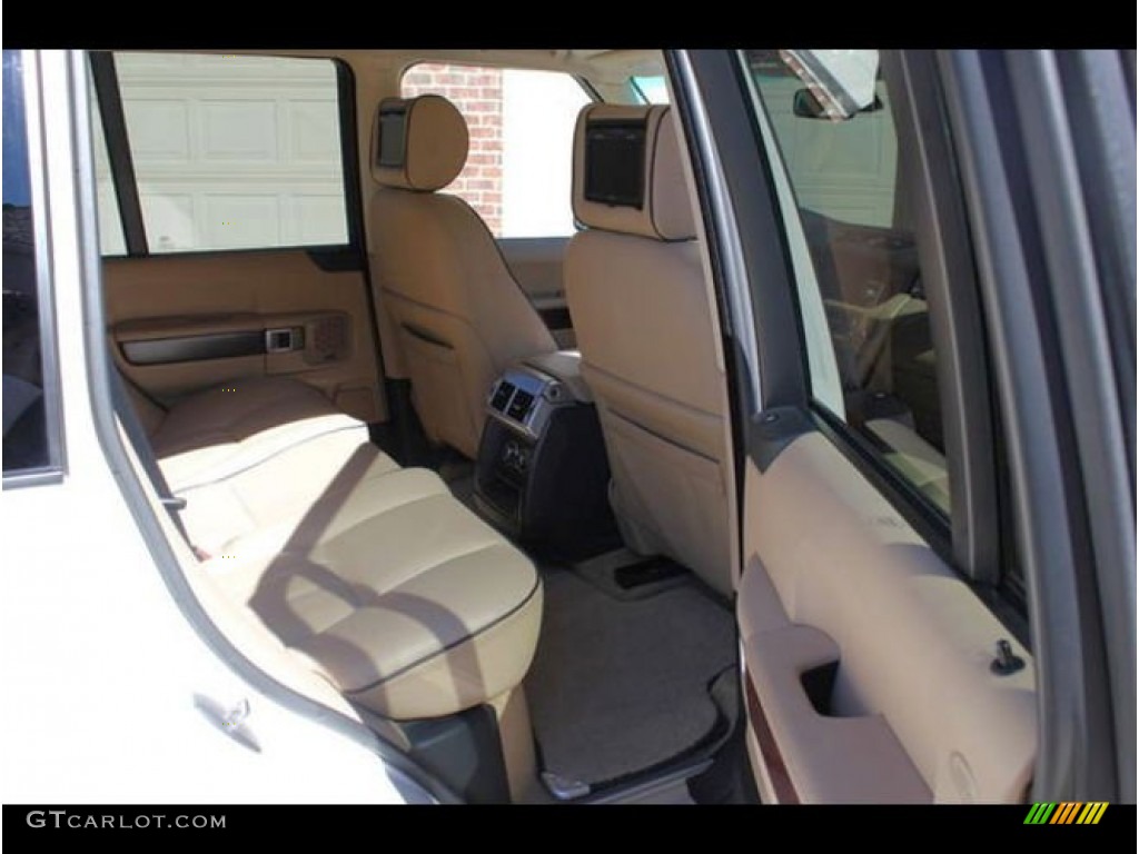 2010 Range Rover HSE - Alaska White / Tan/Arabica Brown photo #3