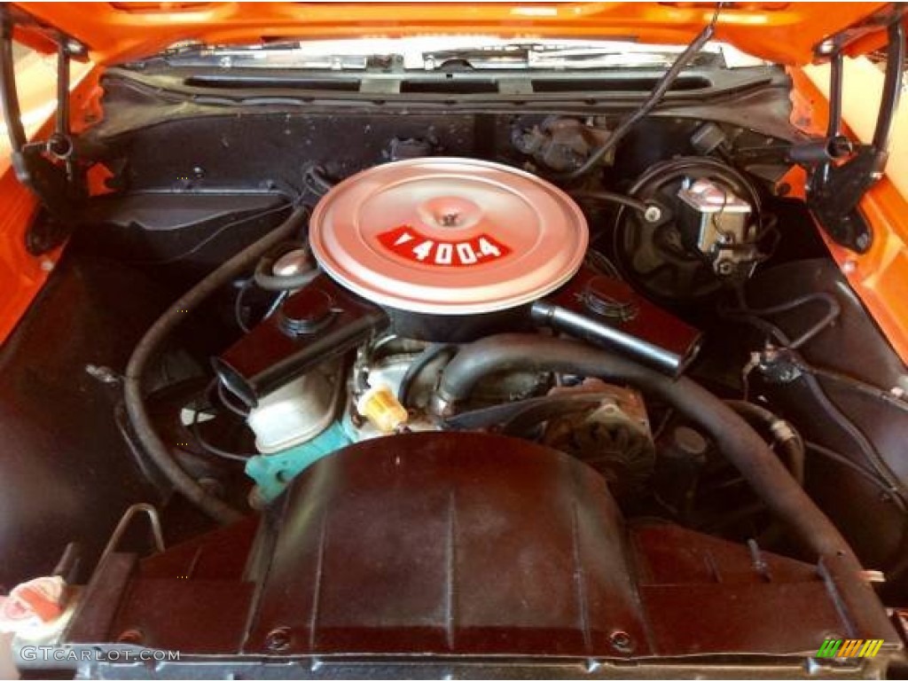 1969 Pontiac GTO Judge Hardtop Engine Photos