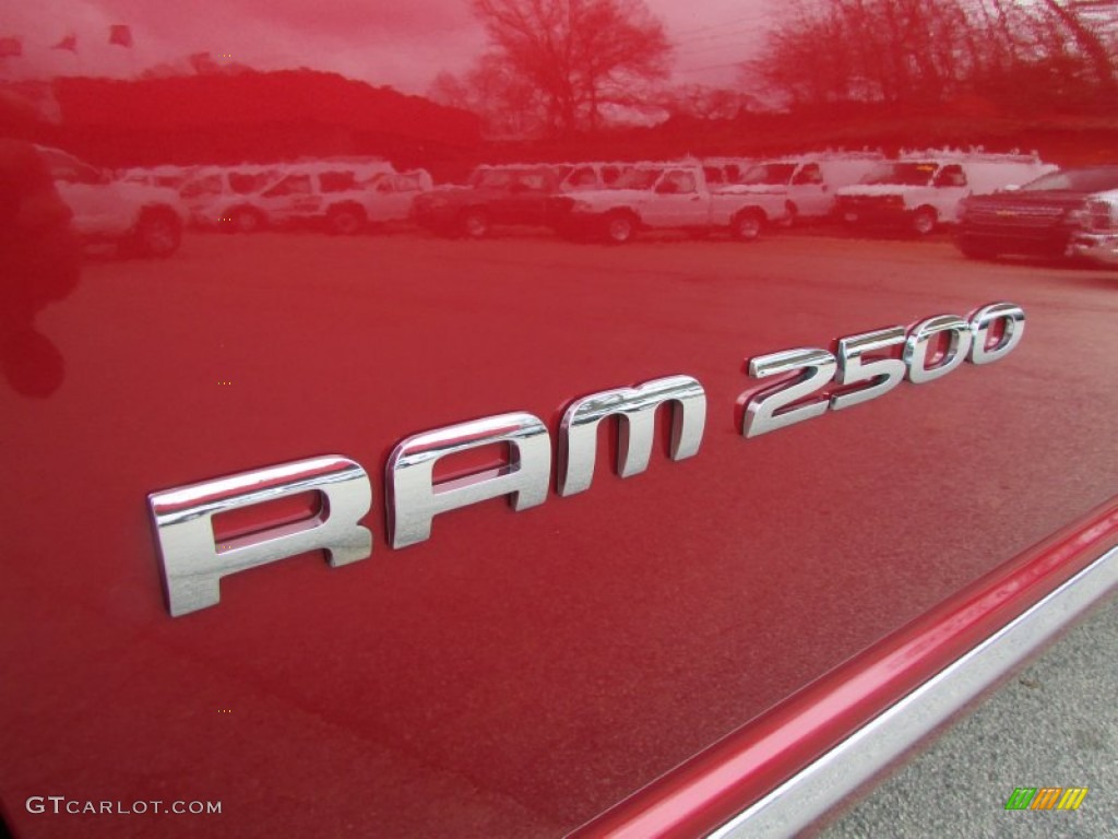 2006 Ram 2500 Laramie Mega Cab 4x4 - Inferno Red Crystal Pearl / Medium Slate Gray photo #58