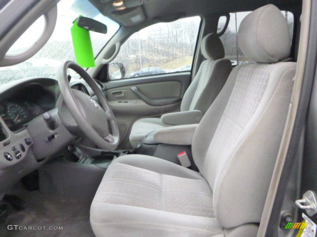Dark Gray Interior 2006 Toyota Tundra SR5 Double Cab 4x4 Photo #102114288