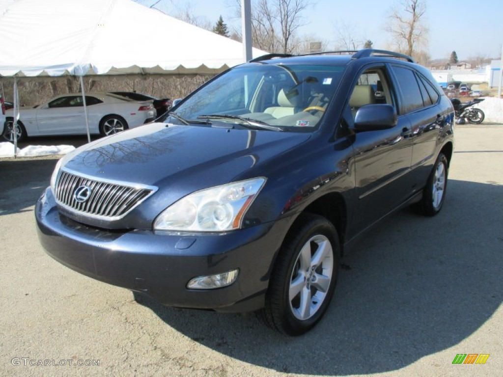 2004 RX 330 AWD - Neptune Blue Mica / Ivory photo #13