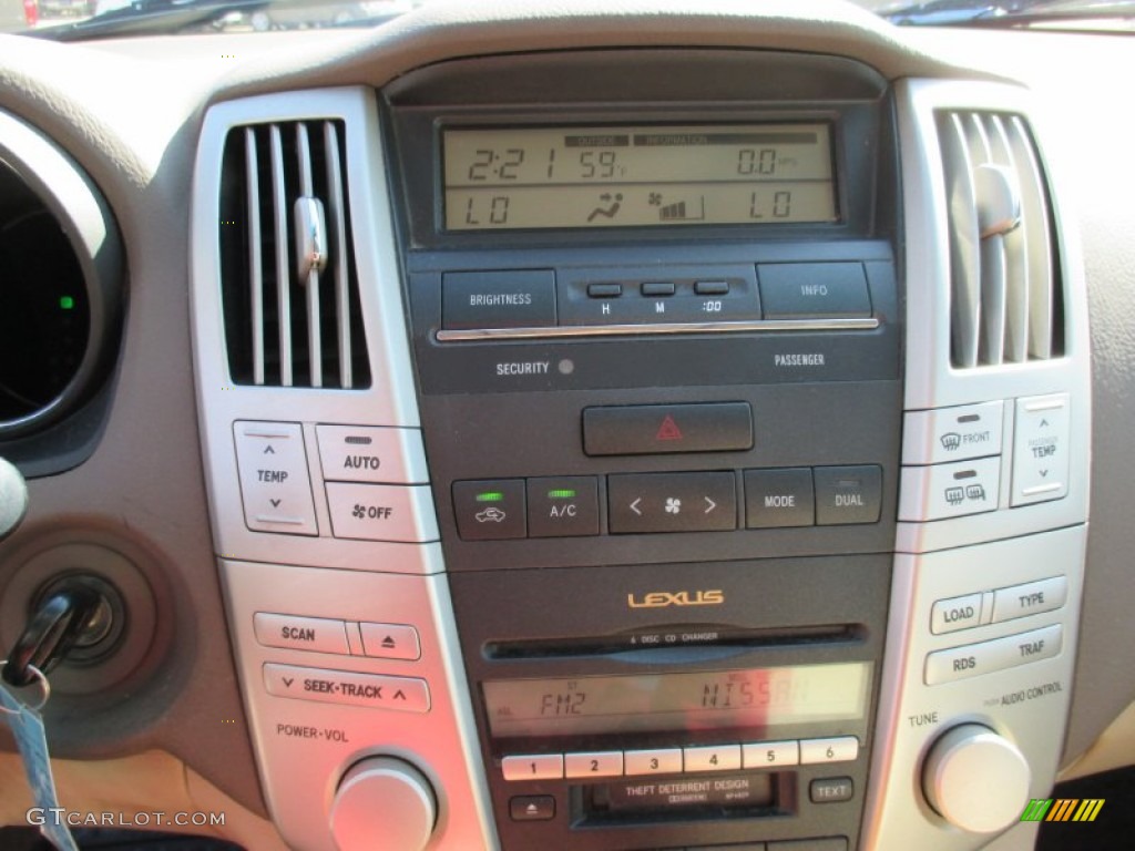 2004 RX 330 AWD - Neptune Blue Mica / Ivory photo #28