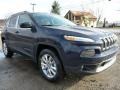 True Blue Pearl - Cherokee Limited 4x4 Photo No. 8