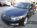 2014 Night Blue Metallic Volkswagen Passat 1.8T SEL Premium  photo #3