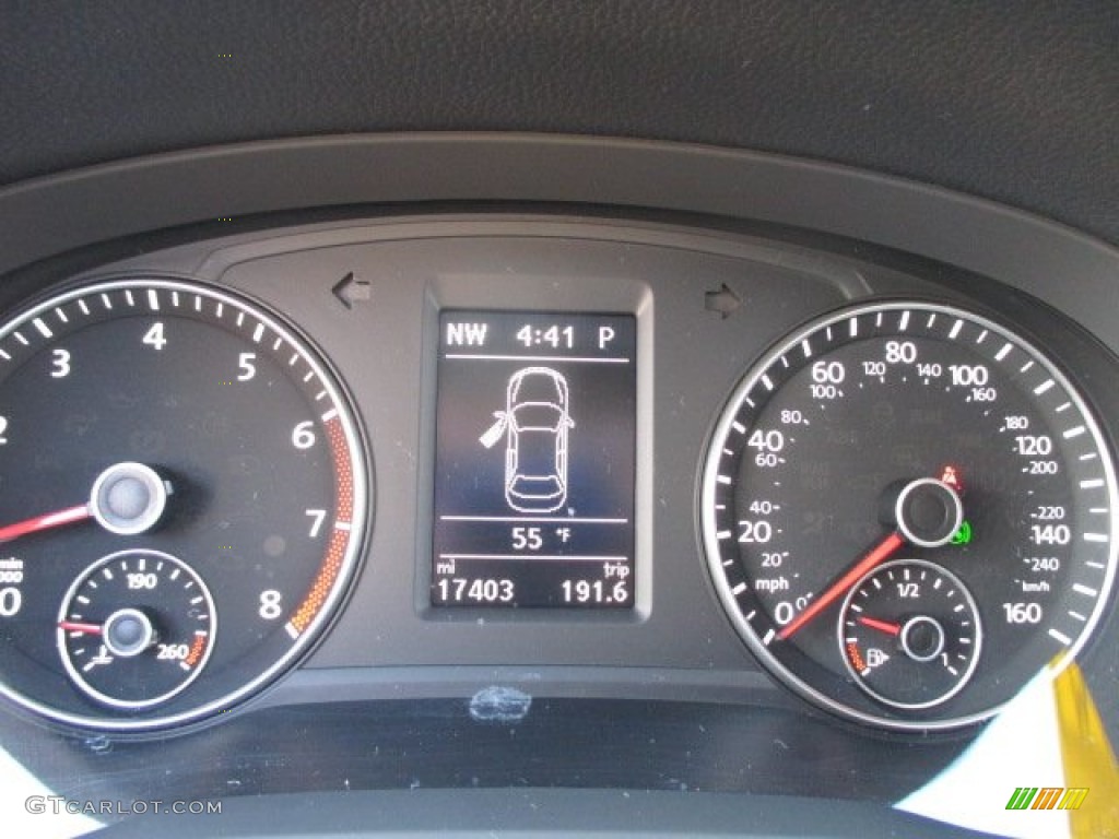 2014 Volkswagen Passat 1.8T SEL Premium Gauges Photo #102116541