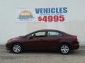 Crimson Pearl - Civic LX Sedan Photo No. 3