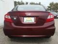 Crimson Pearl - Civic LX Sedan Photo No. 7