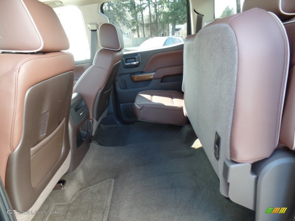 High Country Saddle Interior 2015 Chevrolet Silverado 2500HD High Country Crew Cab 4x4 Photo #102118311