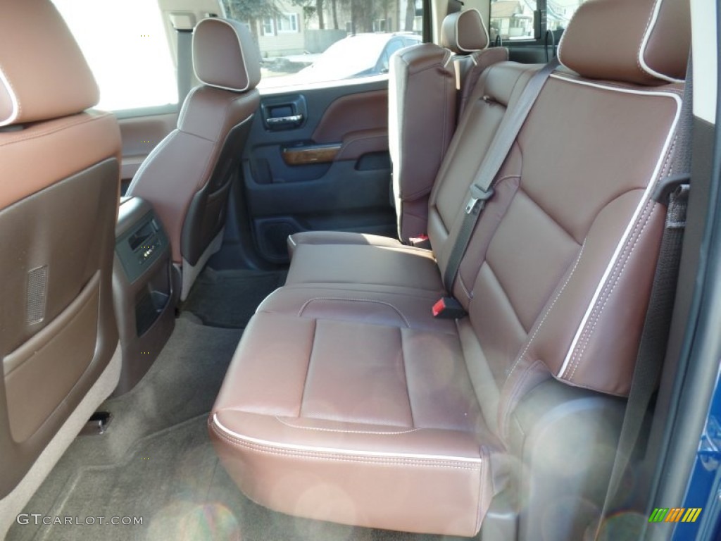 High Country Saddle Interior 2015 Chevrolet Silverado 2500HD High Country Crew Cab 4x4 Photo #102118359
