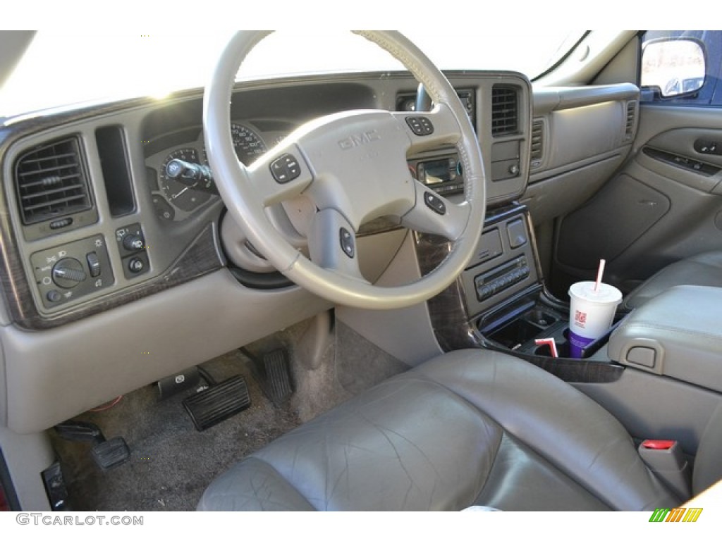2003 Yukon XL Denali AWD - Garnet Red Metallic / Stone Gray photo #5
