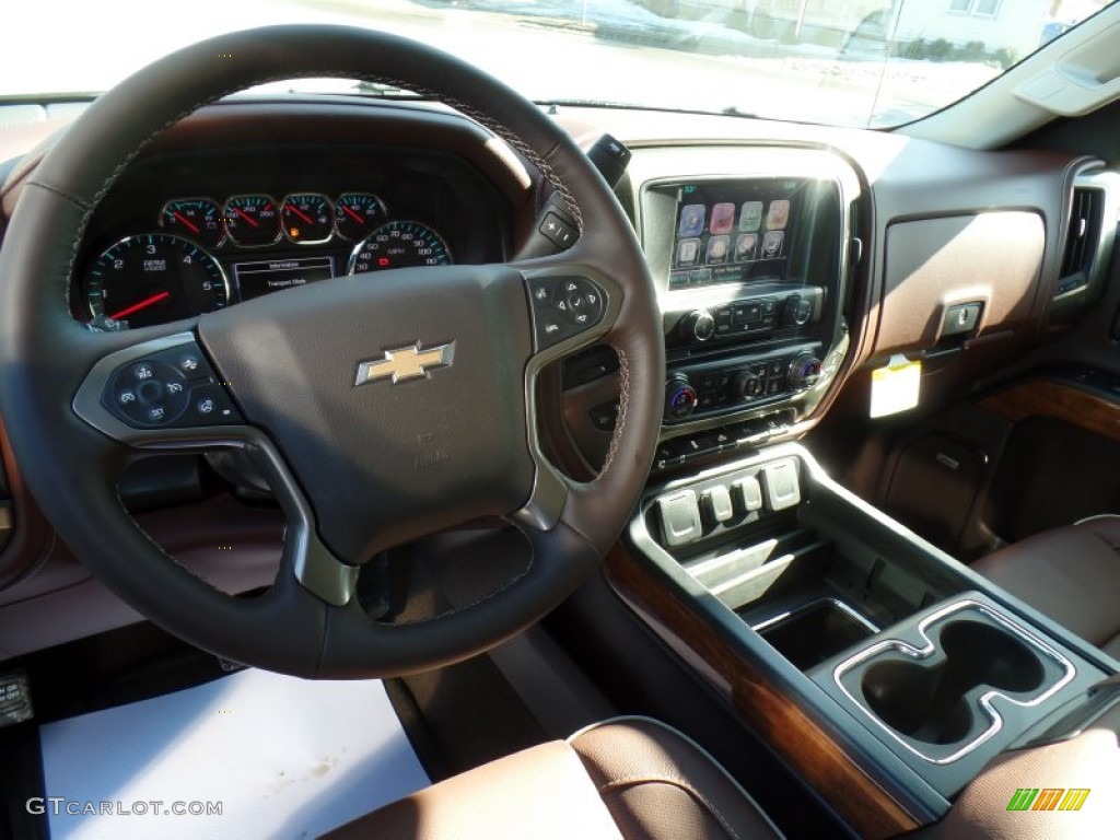 2015 Silverado 1500 High Country Crew Cab 4x4 - White Diamond Tricoat / High Country Saddle photo #20