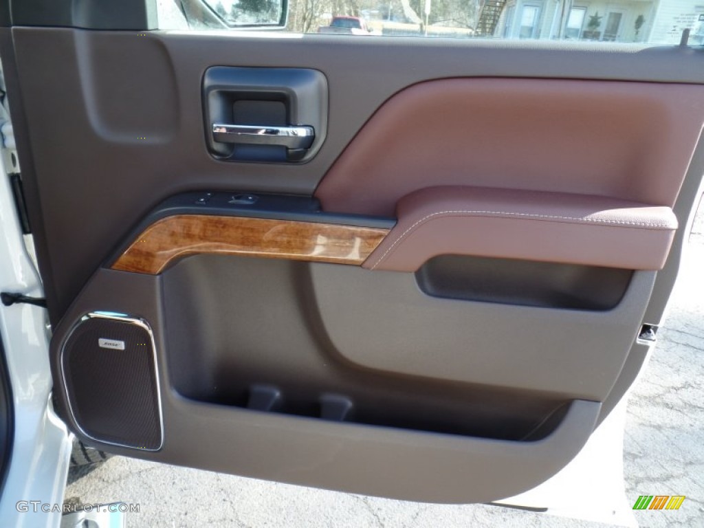 2015 Silverado 1500 High Country Crew Cab 4x4 - White Diamond Tricoat / High Country Saddle photo #69