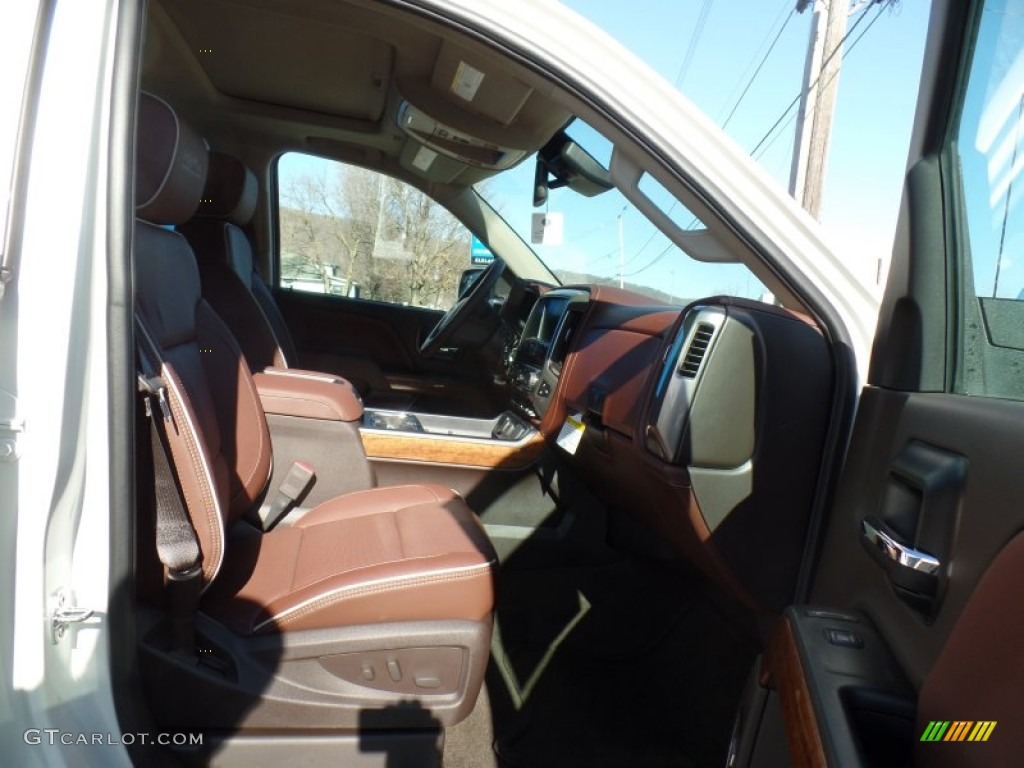 2015 Silverado 1500 High Country Crew Cab 4x4 - White Diamond Tricoat / High Country Saddle photo #70