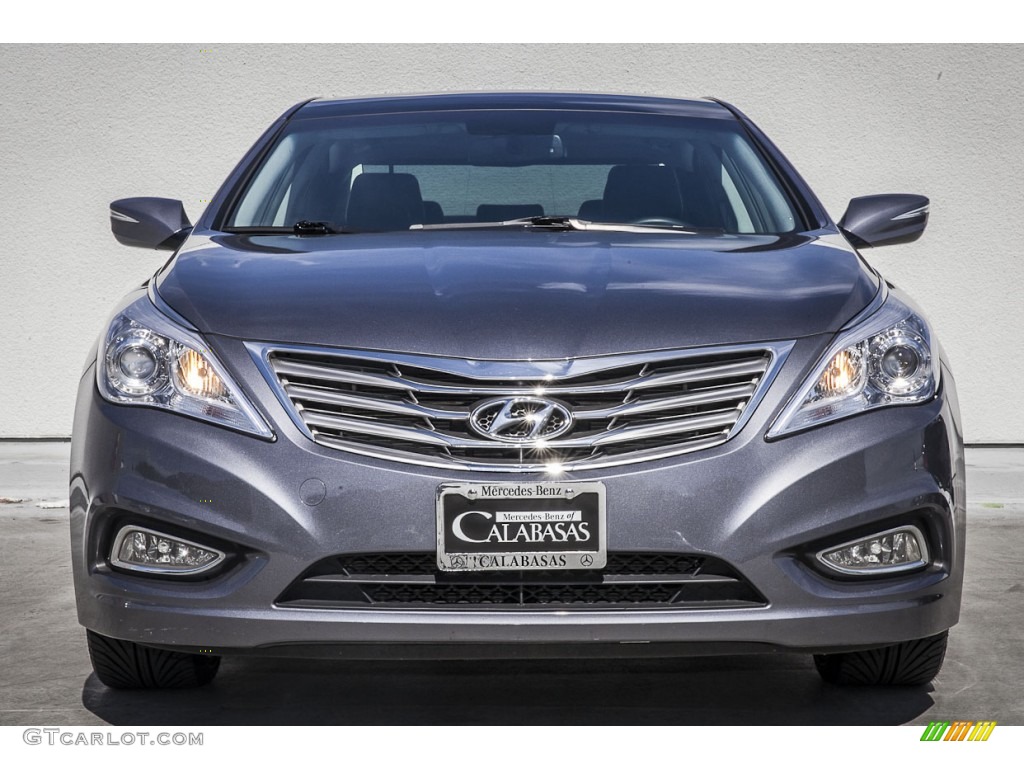 2012 Azera  - Smoke Gray Metallic / Black photo #2