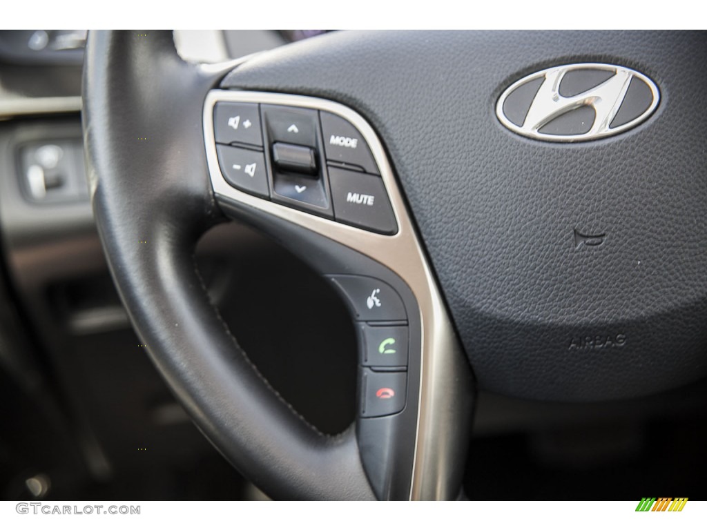 2012 Azera  - Smoke Gray Metallic / Black photo #16