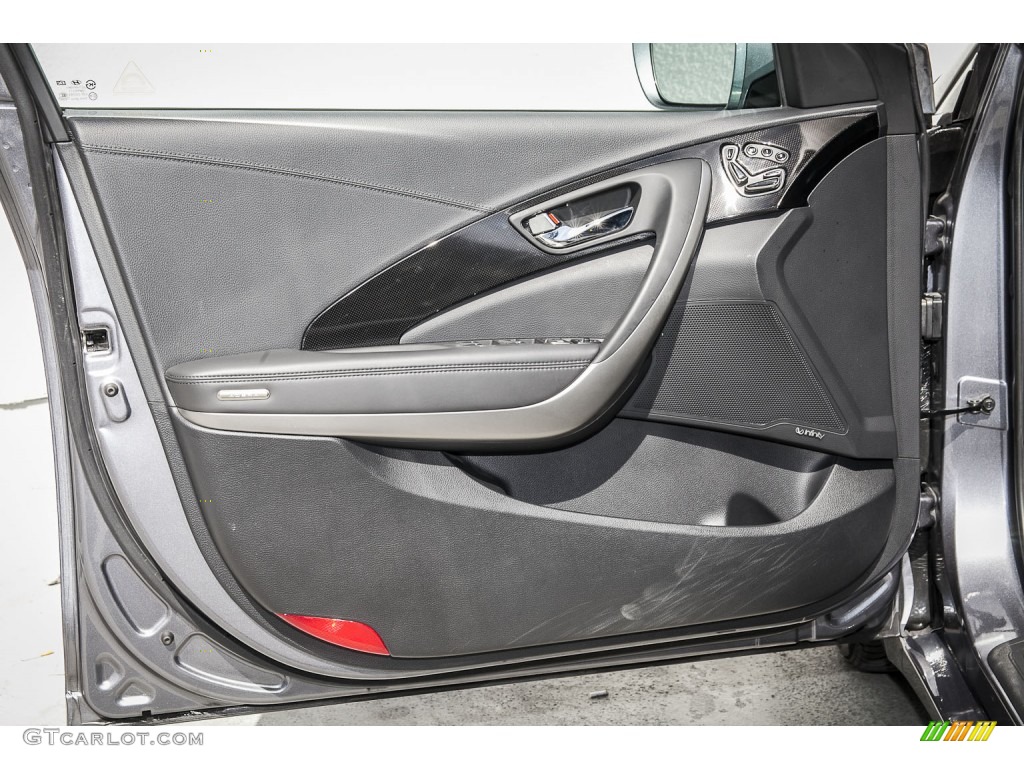 2012 Azera  - Smoke Gray Metallic / Black photo #18
