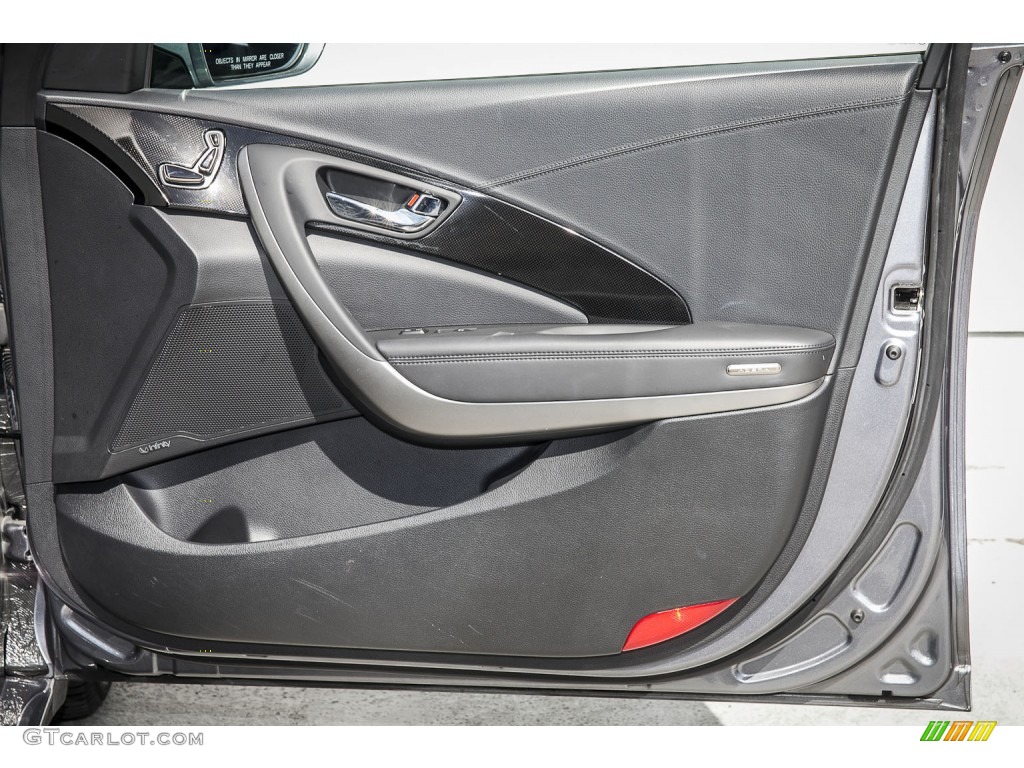 2012 Azera  - Smoke Gray Metallic / Black photo #23