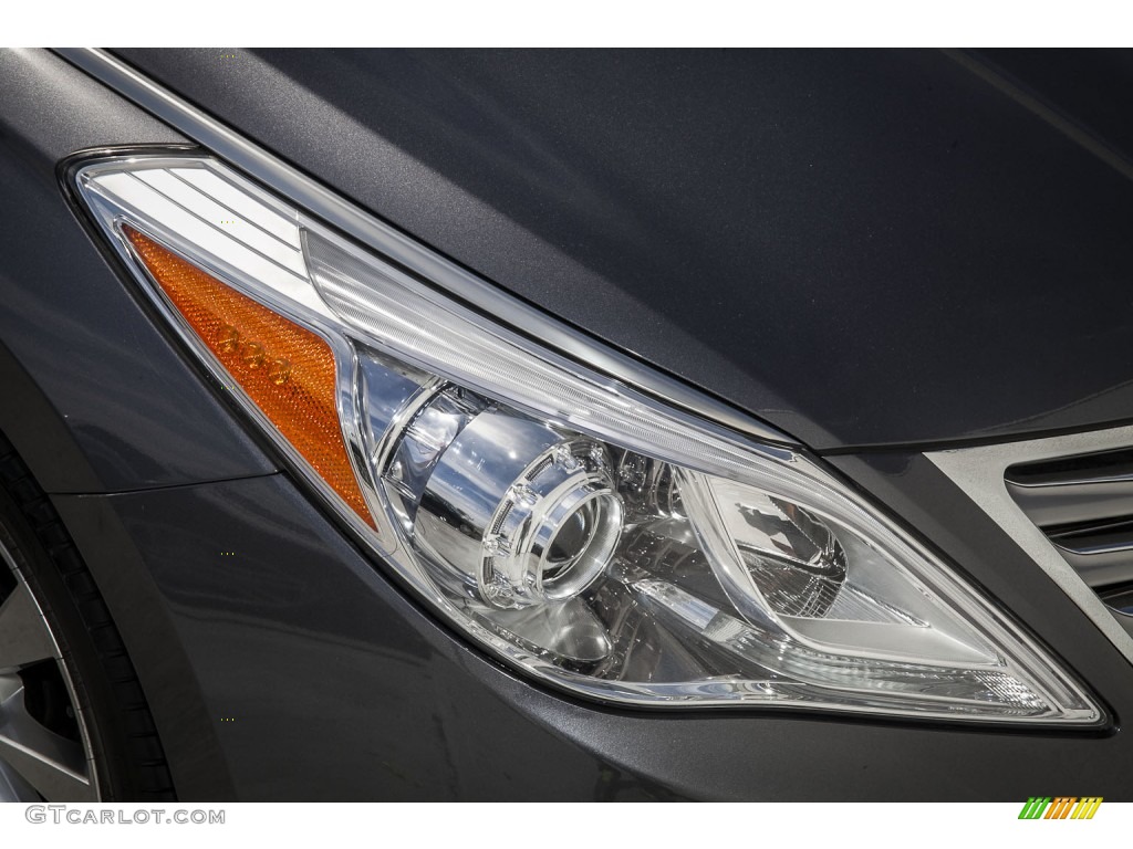 2012 Azera  - Smoke Gray Metallic / Black photo #26
