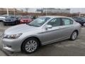 Alabaster Silver Metallic 2015 Honda Accord EX-L Sedan Exterior