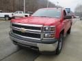 2015 Victory Red Chevrolet Silverado 1500 LS Double Cab 4x4  photo #8