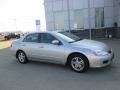 Alabaster Silver Metallic 2007 Honda Accord EX-L Sedan