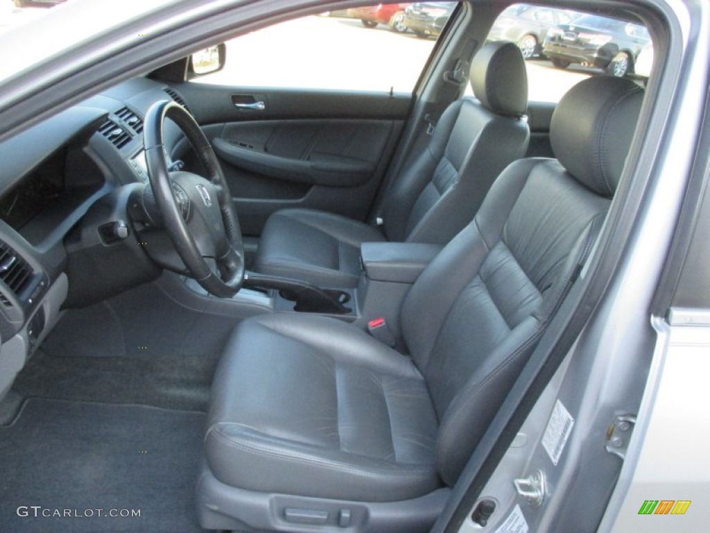 2007 Accord EX-L Sedan - Alabaster Silver Metallic / Gray photo #7