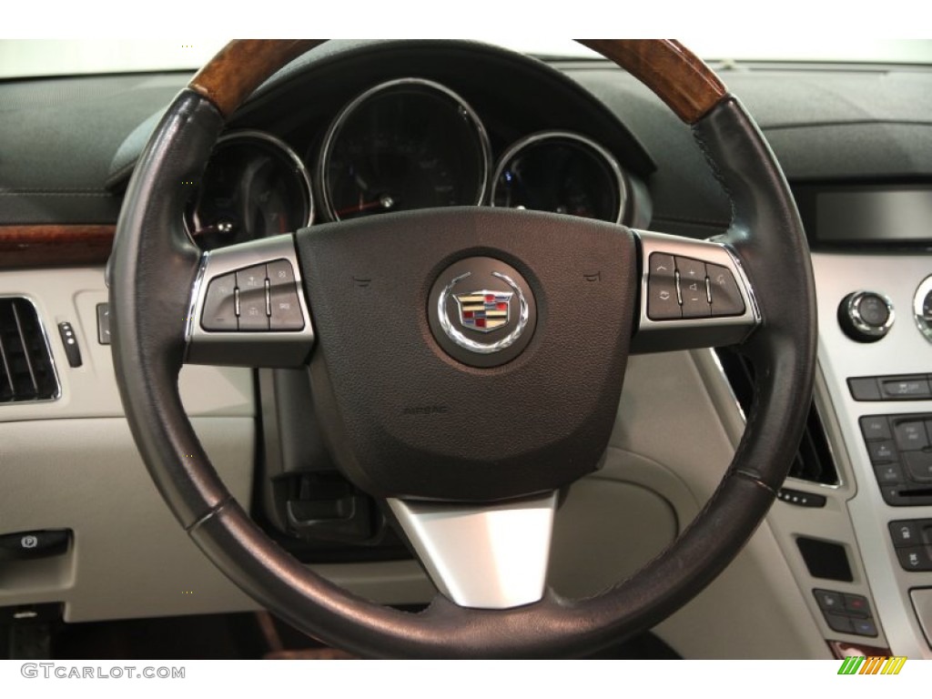 2012 CTS 4 3.0 AWD Sedan - Thunder Gray ChromaFlair / Light Titanium/Ebony photo #6