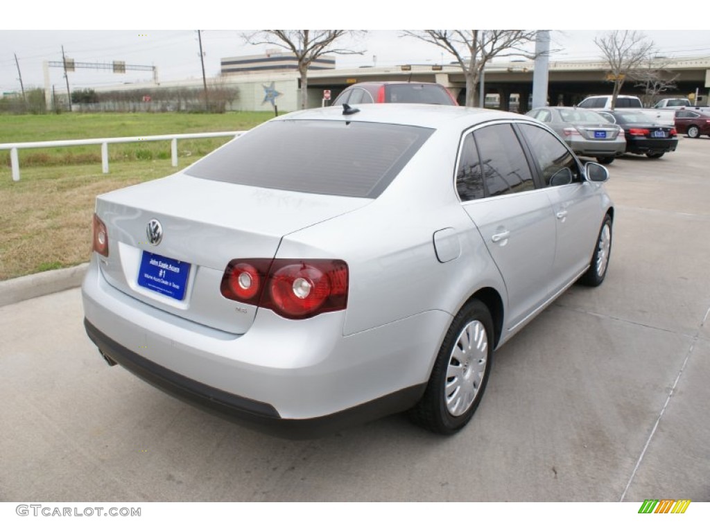 2009 Jetta SE Sedan - Reflex Silver Metallic / Art Grey photo #8