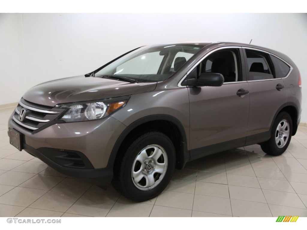 2012 CR-V LX - Urban Titanium Metallic / Black photo #3