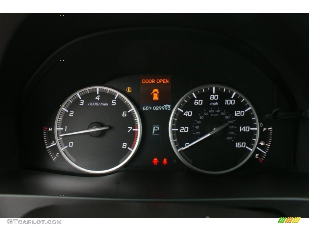 2013 Acura RDX Standard RDX Model Gauges Photo #102135389