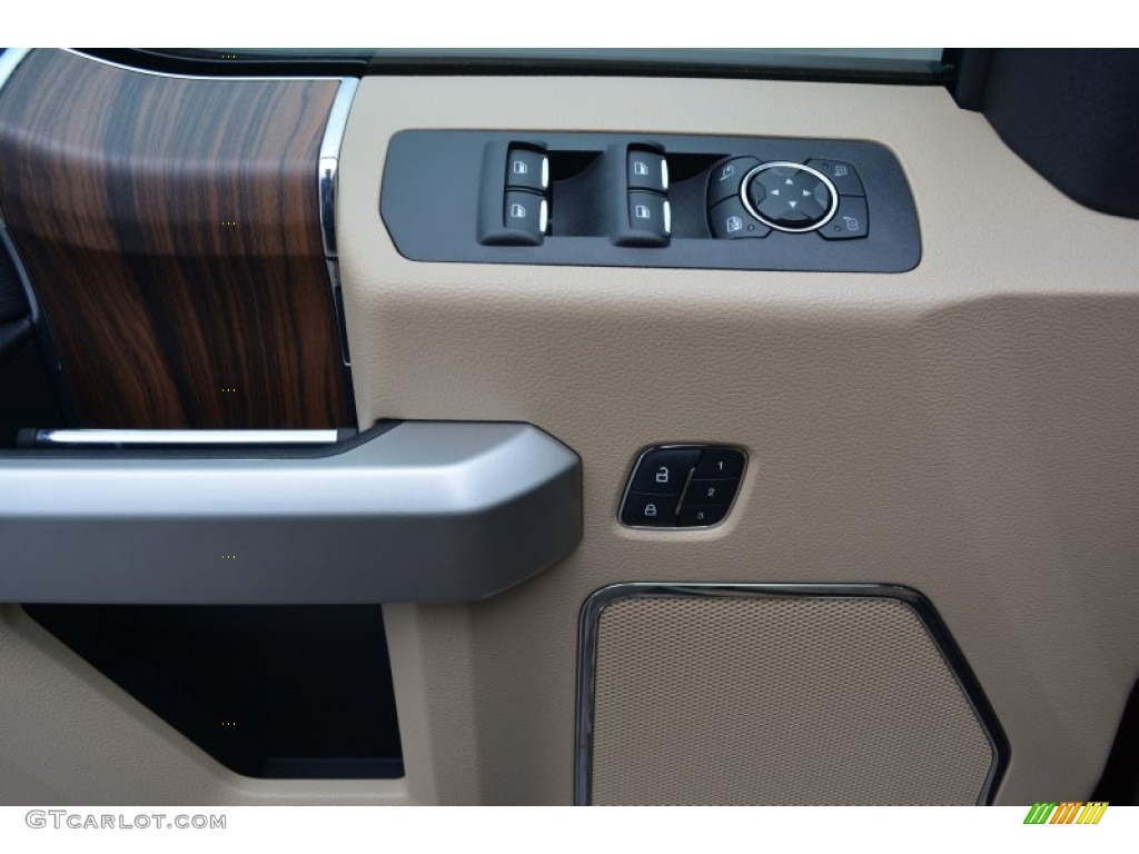 2015 F150 Lariat SuperCrew - Bronze Fire Metallic / Medium Light Camel photo #8